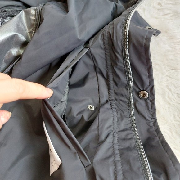 Zara Men's Black Thermore Traveler Full Zip Wind Breaker Jacket Size M - Picture 13 of 13